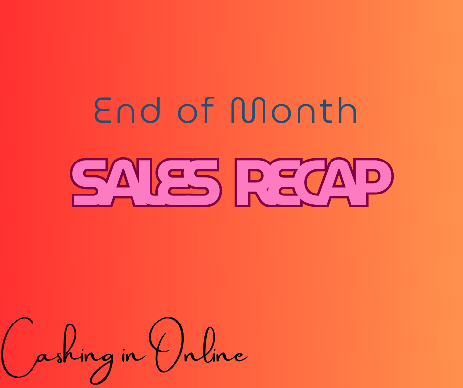 July – End of Month&nbsp;Recap.